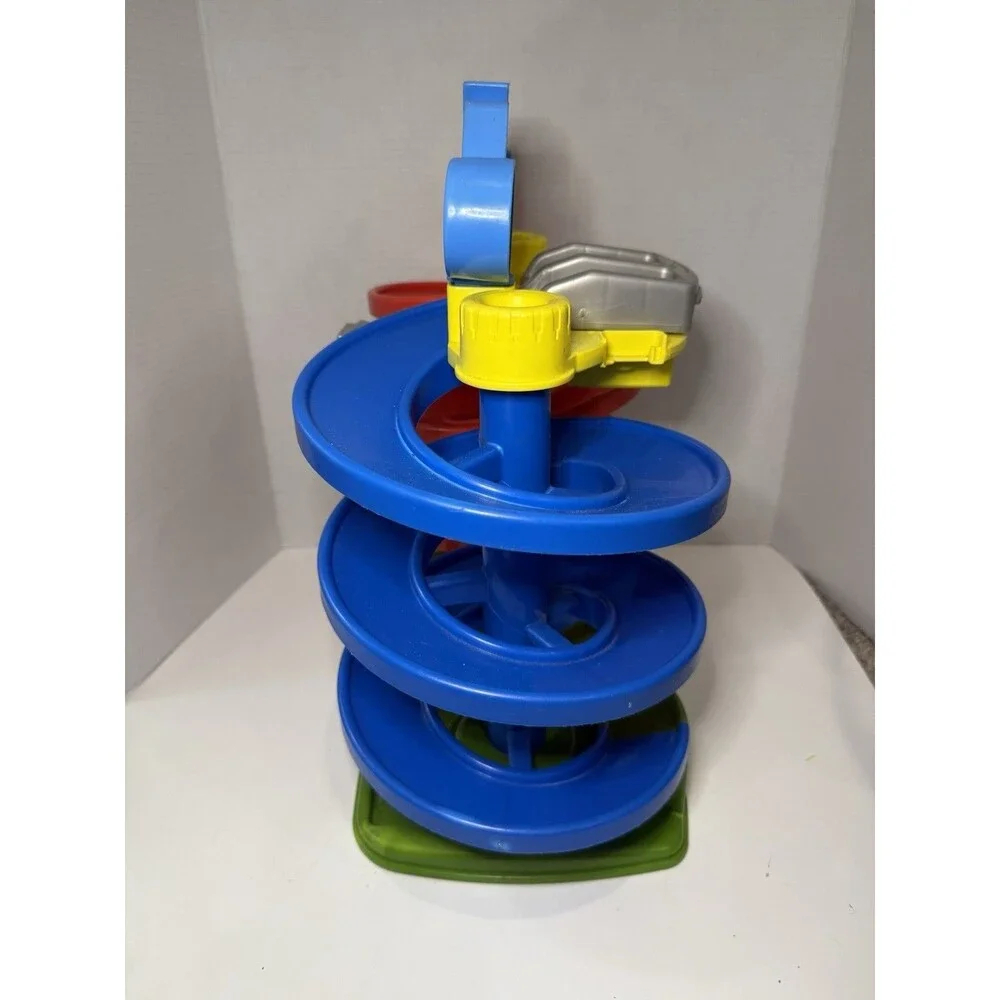 Fisher-Price Toy Story 3 Big Spiral Speedway Buzz Lightyear Lotso Playset WORKS